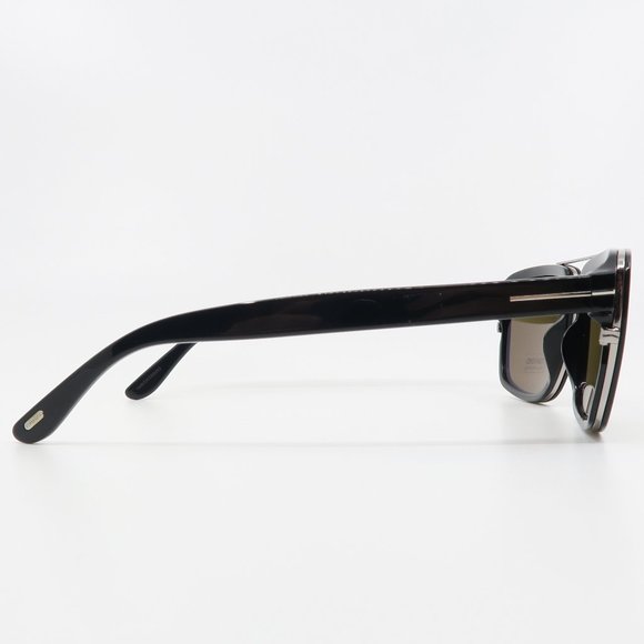 Tom Ford TF780 01J New Black/ Brown ANDERS Men's Sunglasses 58mm with box - Picture 4 of 7